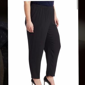 ❤️Eileen Fisher Plus Size 1X System Slouchy Silk Ankle Pants❤️